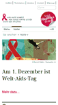 Mobile Screenshot of aids.ch