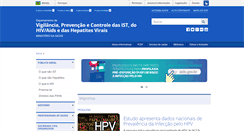 Desktop Screenshot of aids.gov.br