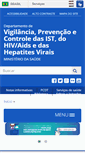 Mobile Screenshot of aids.gov.br