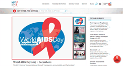 Desktop Screenshot of aids.gov