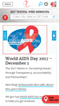 Mobile Screenshot of aids.gov