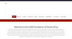Desktop Screenshot of aids.org.za